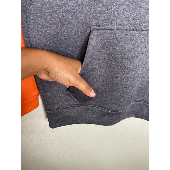 Oregon State Beavers Sweat shirt hoodie- gray and orange - Picture 7 of 8